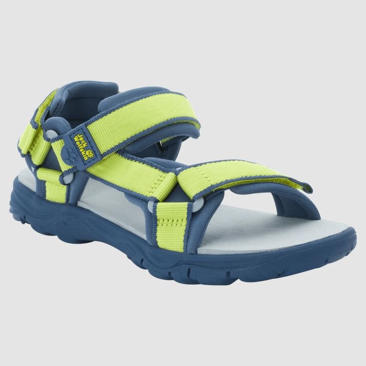 Jack Wolfskin Kids Seven Seas 3 Sandals Light Green/Blue 892403PBF